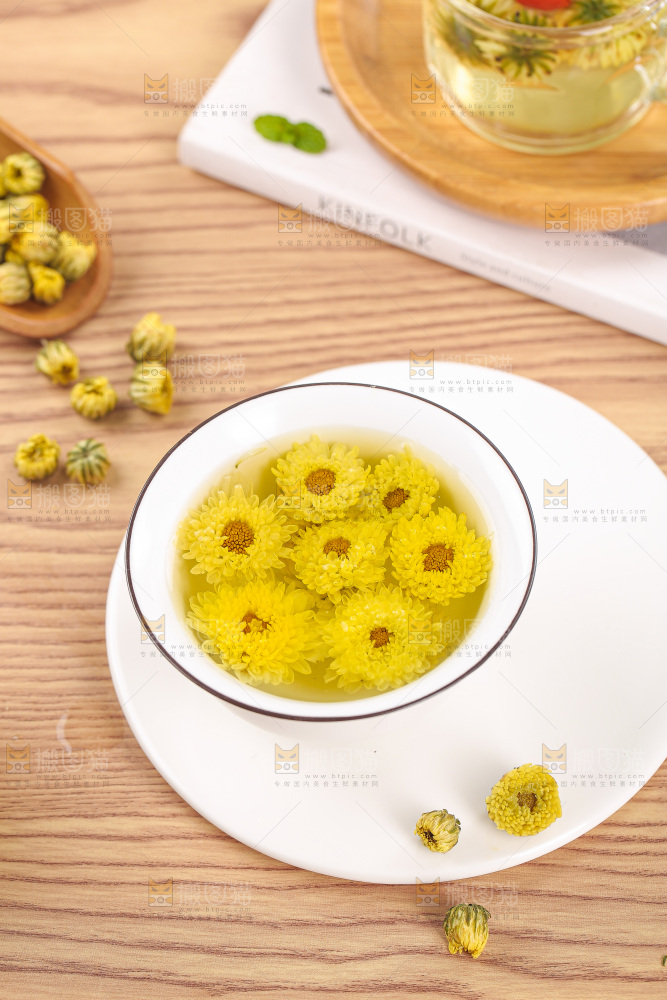 浅底上的胎菊