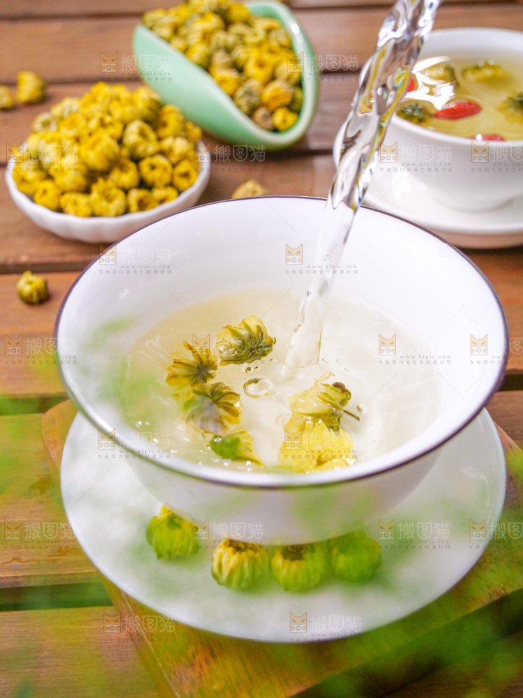 深底上的胎菊