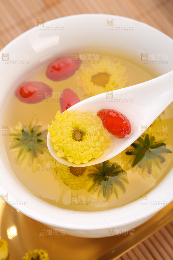 深底上的胎菊