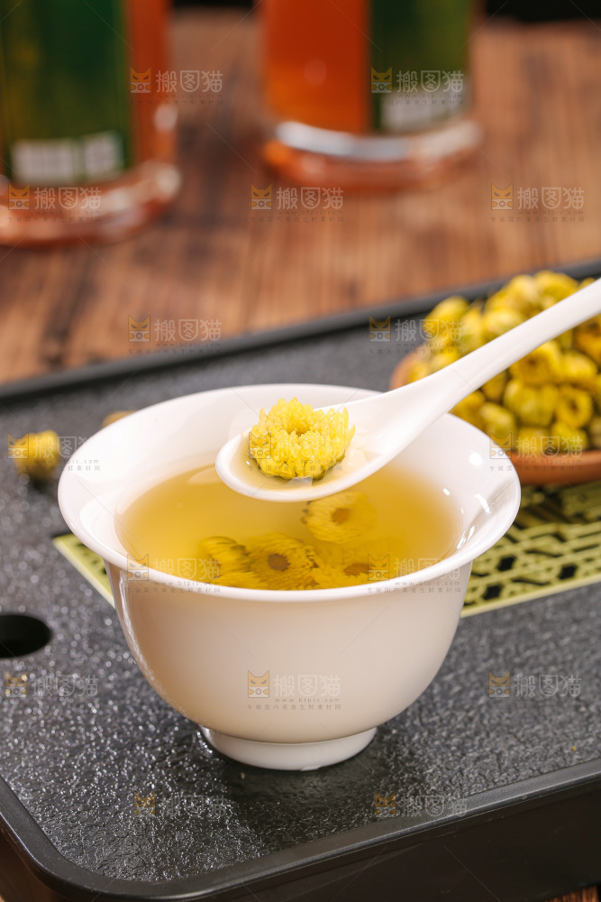 深底上的胎菊