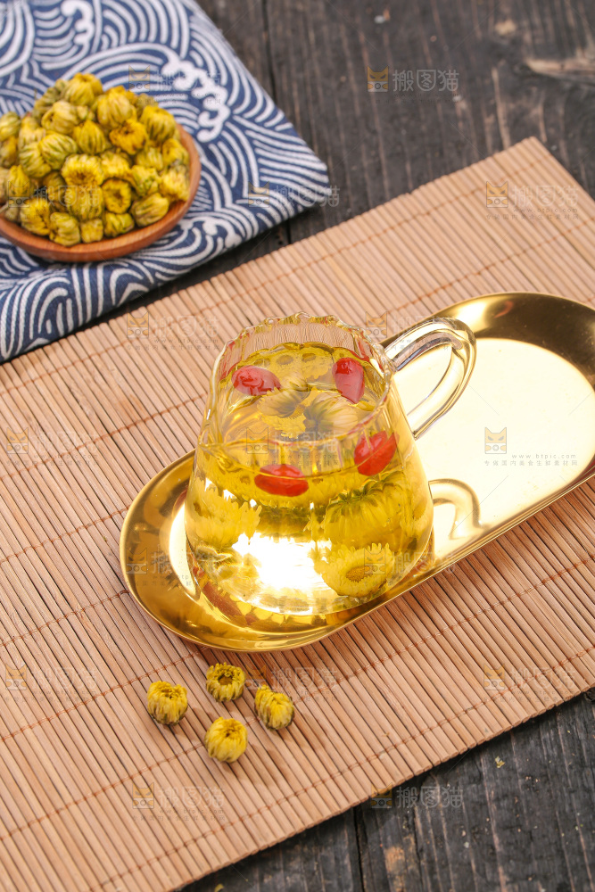 深底上的胎菊