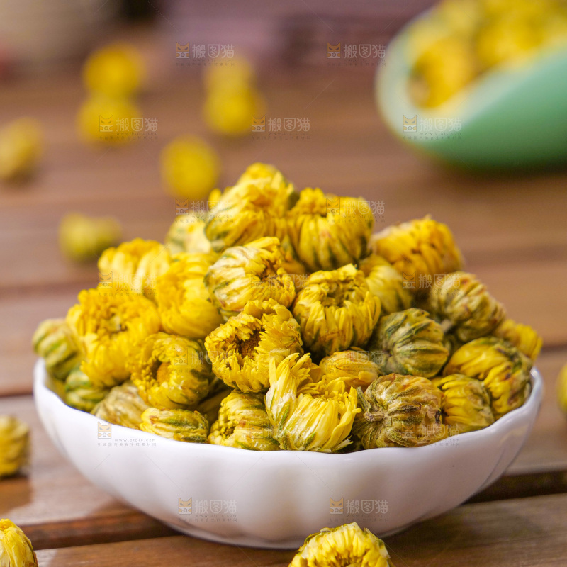 深底上的胎菊