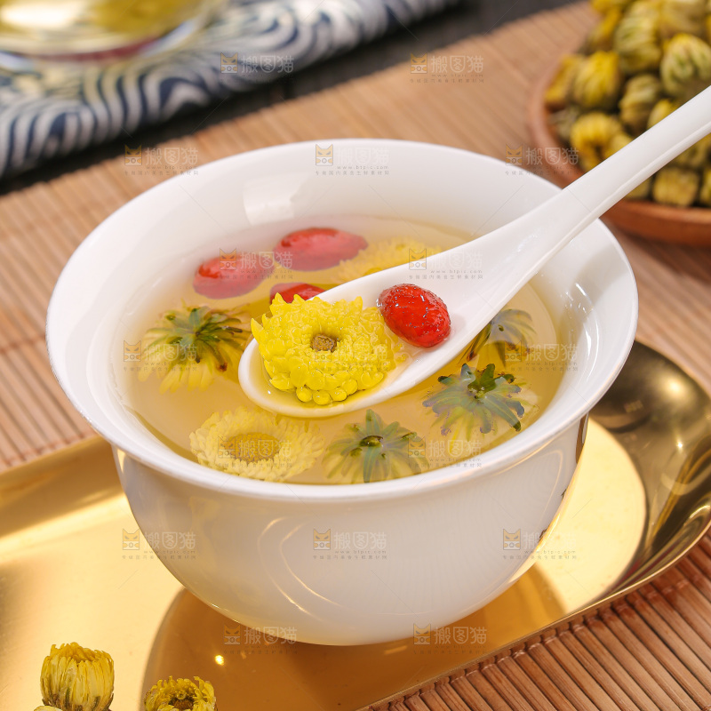 深底上的胎菊