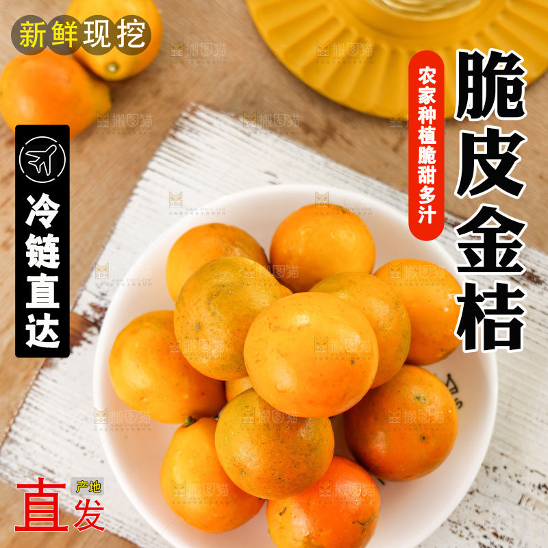 浅底上的小金桔