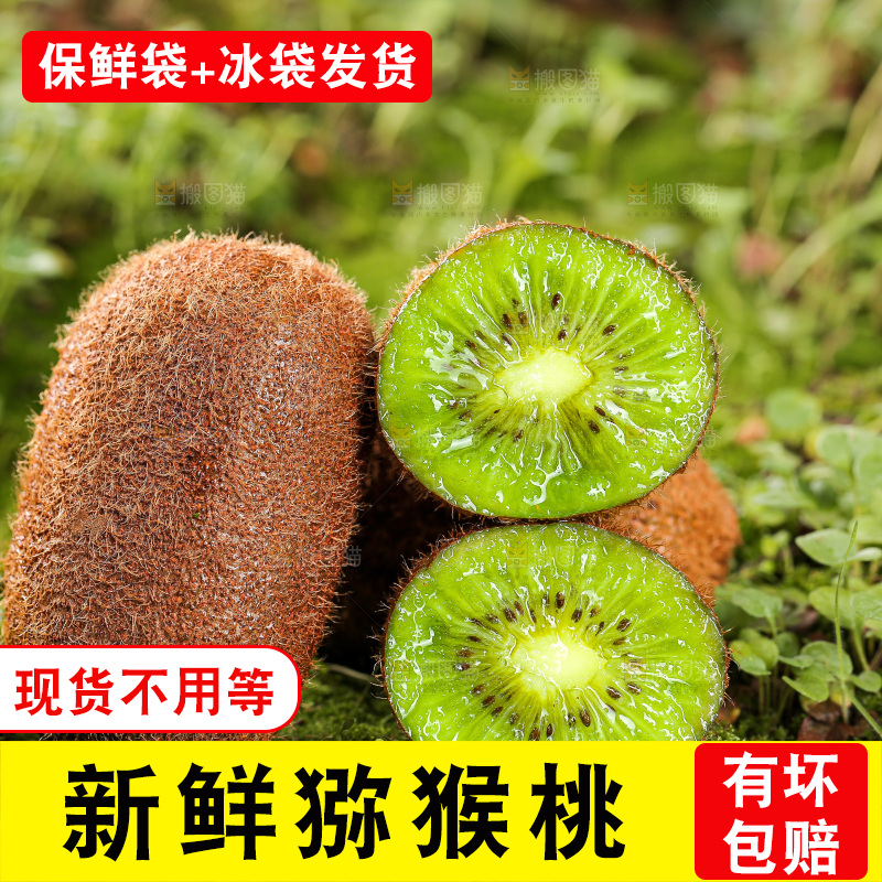 深底上的猕猴桃