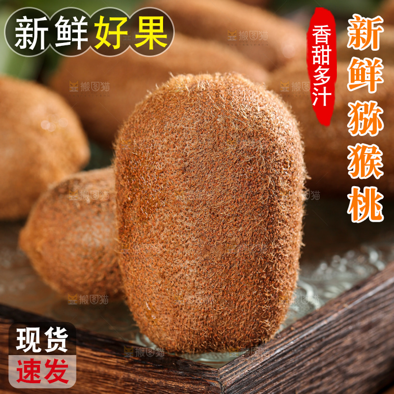 深底上的猕猴桃