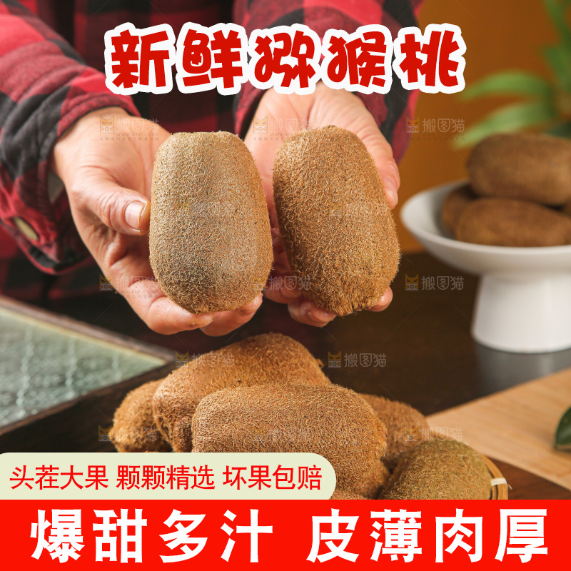 浅底上的猕猴桃
