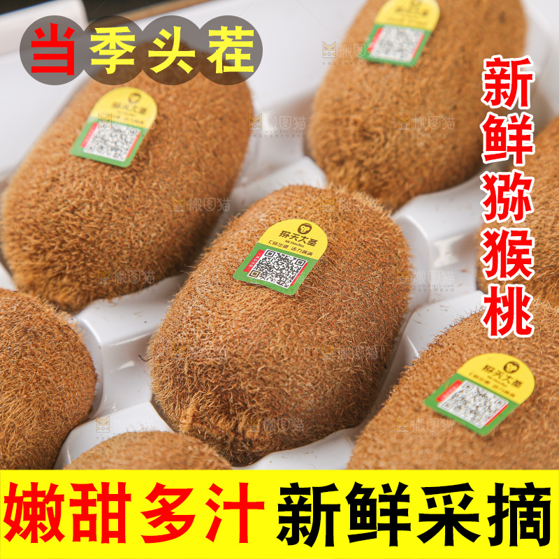 浅底上的猕猴桃