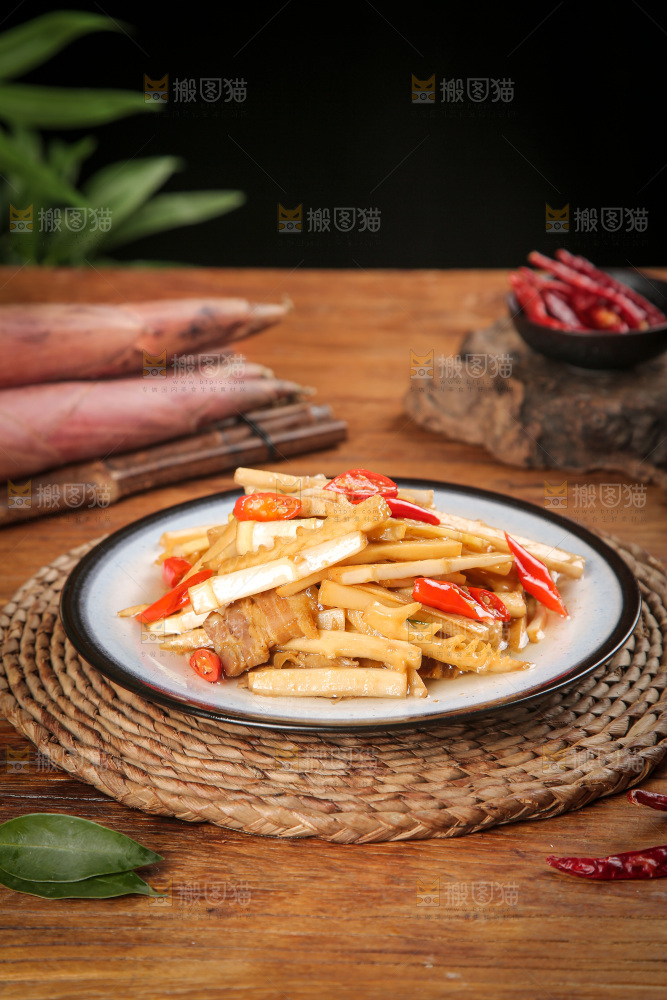深底上的雷笋