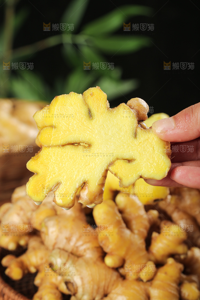 深底上的小黄姜