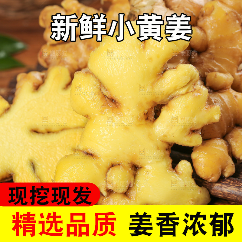 深底上的小黄姜
