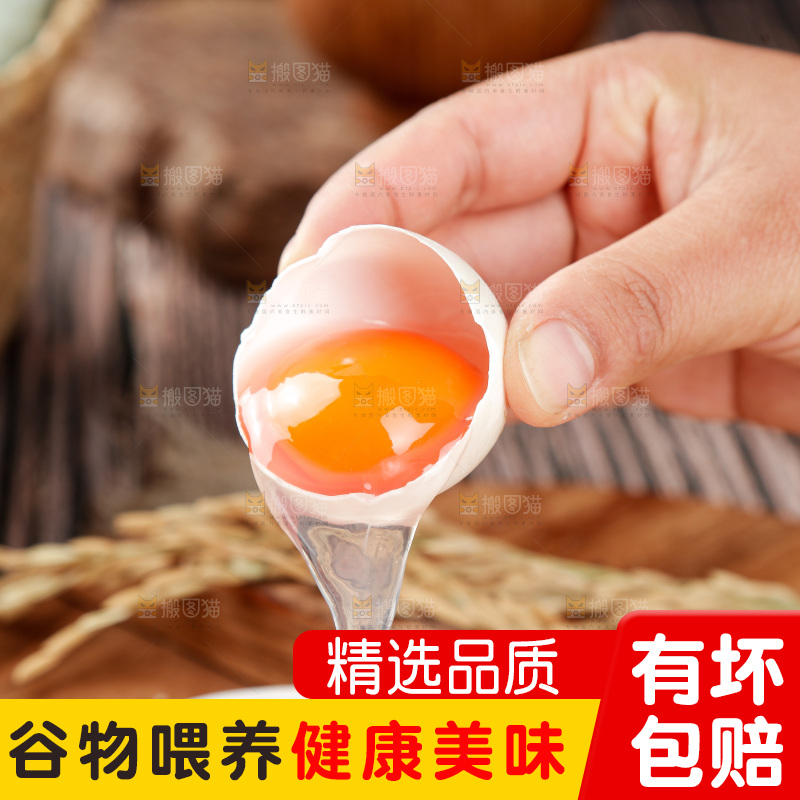 木底上的鸭蛋