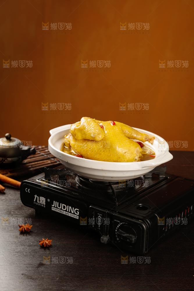 深底上的鸡汤