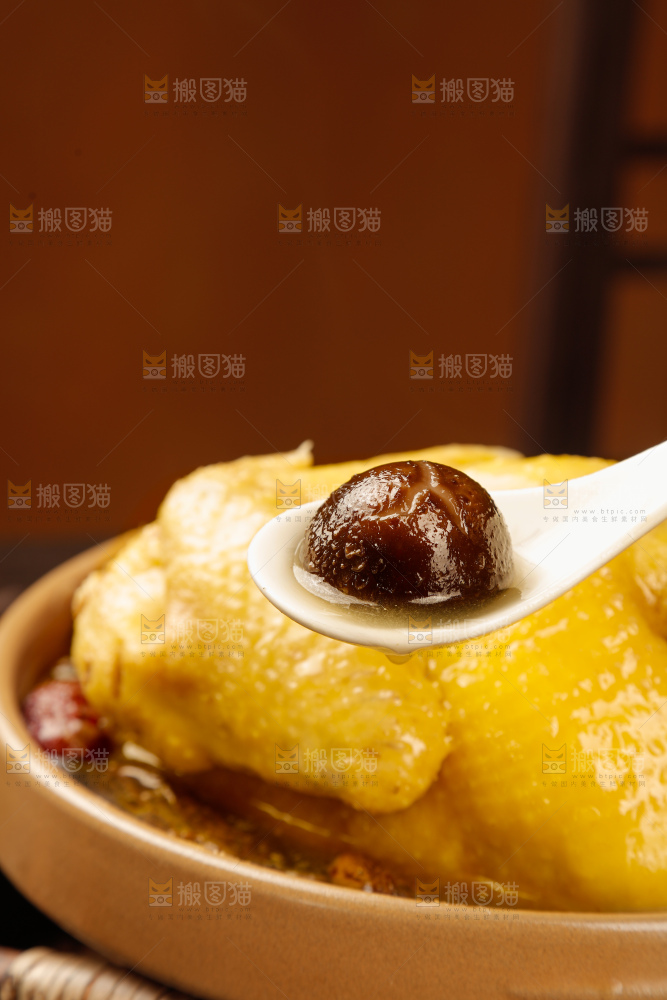 深底上的鸡汤