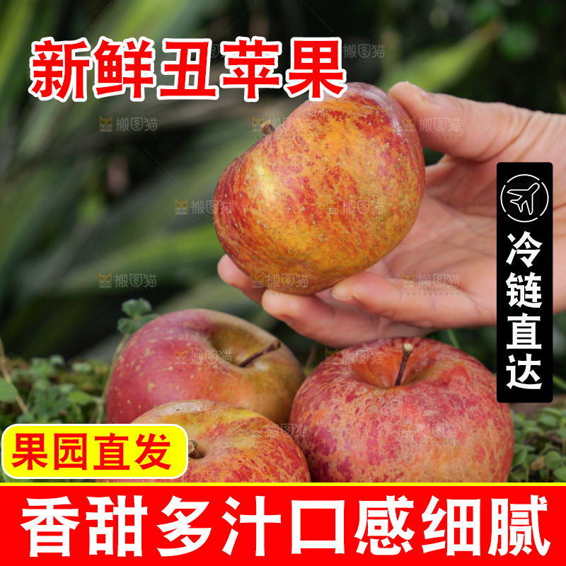 深底上的丑苹果