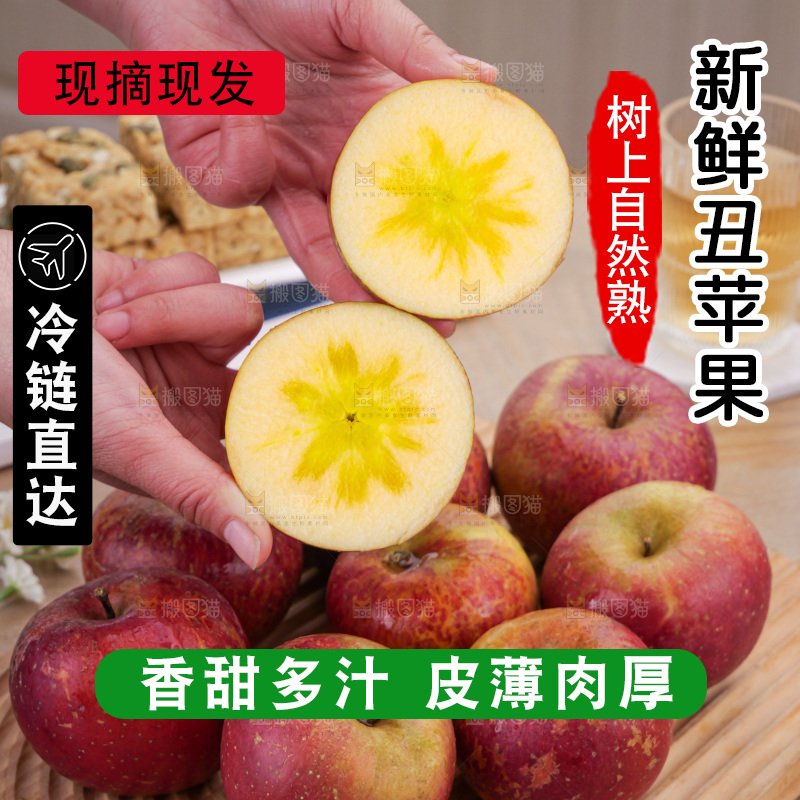 浅底上丑苹果