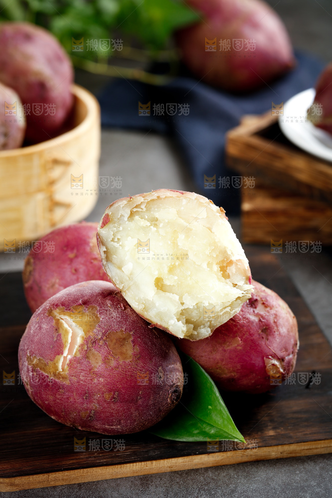 白心板栗薯