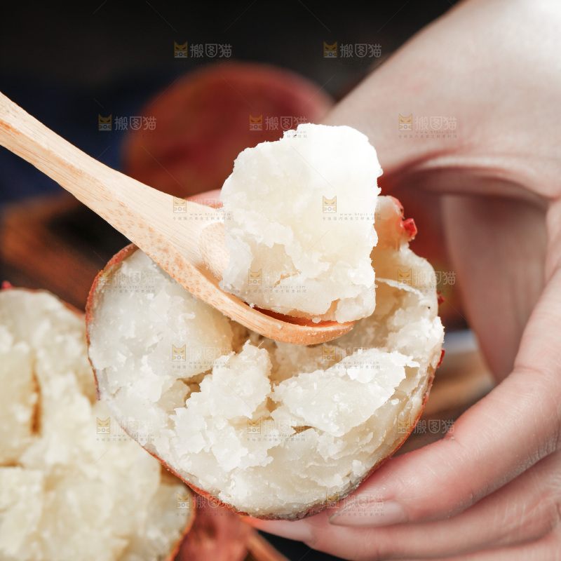 深底上的白心红薯