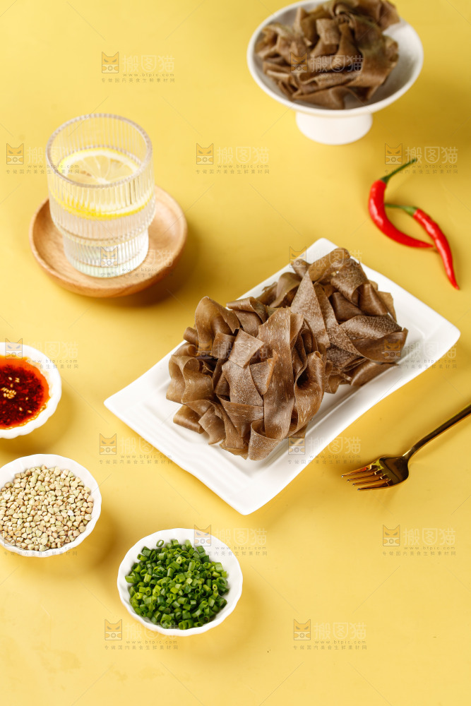 荞麦面皮