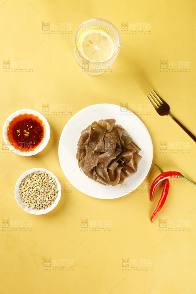 荞麦面皮