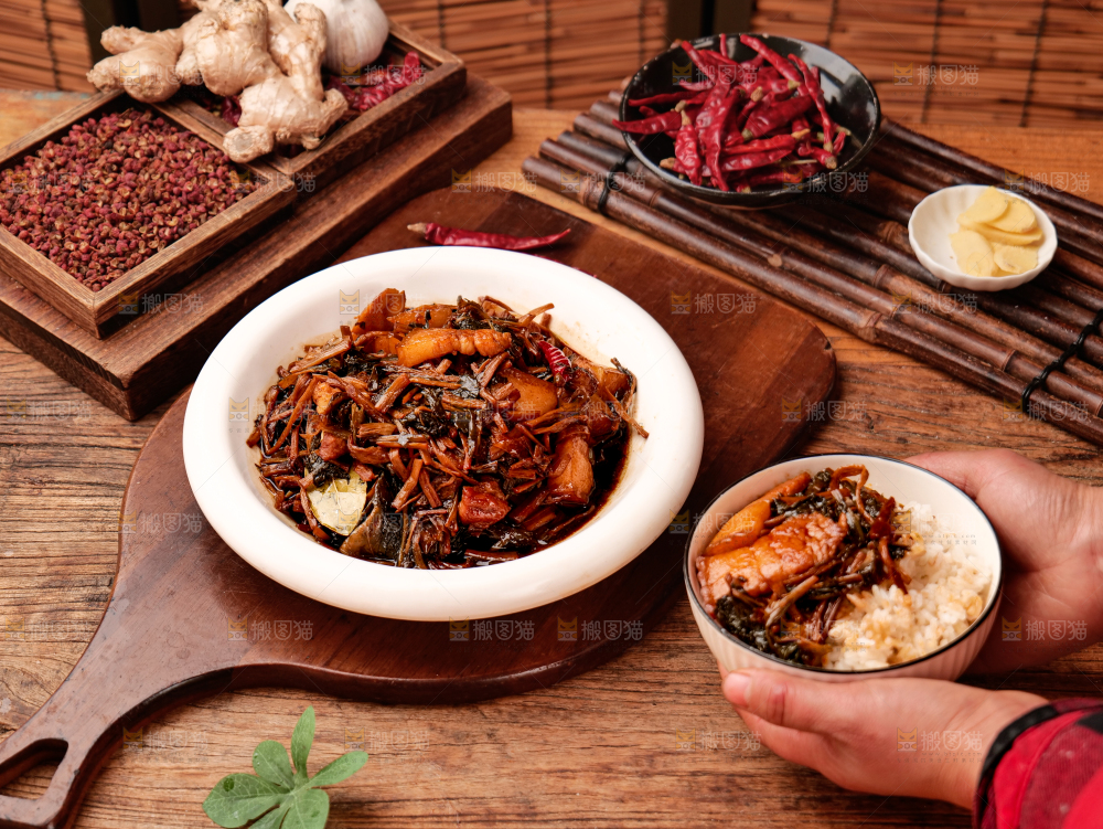 梅干菜炒腊肉