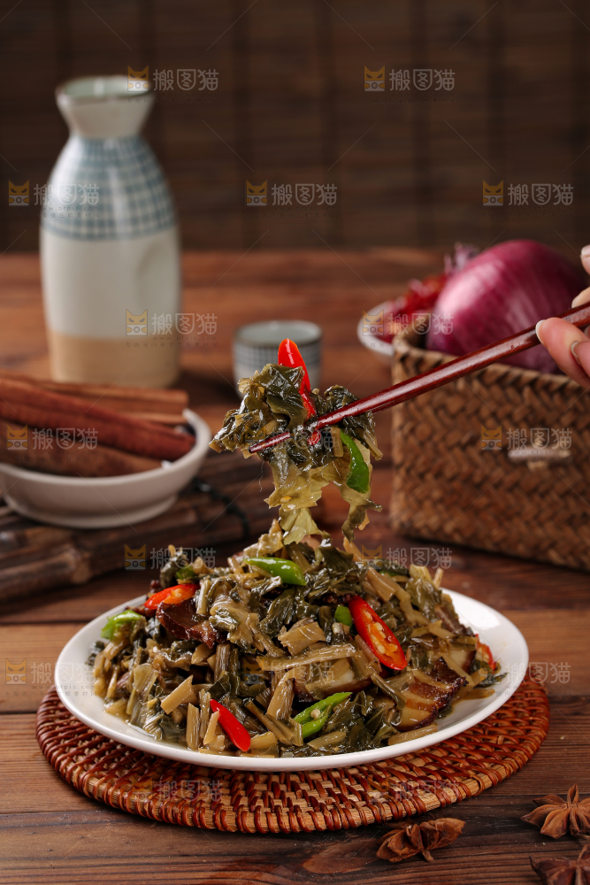梅干菜炒腊肉