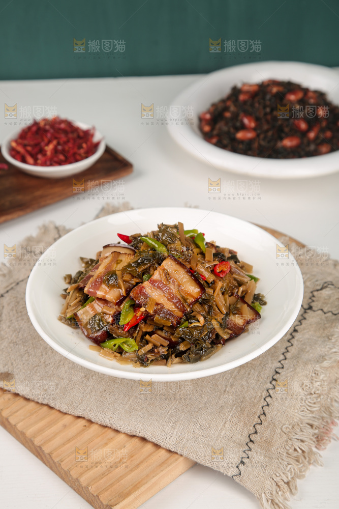 梅干菜炒腊肉