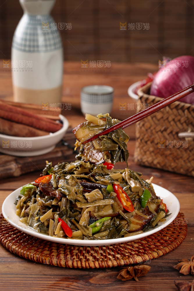 梅干菜炒腊肉
