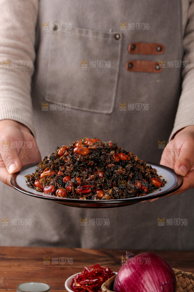 梅干菜炒花生米