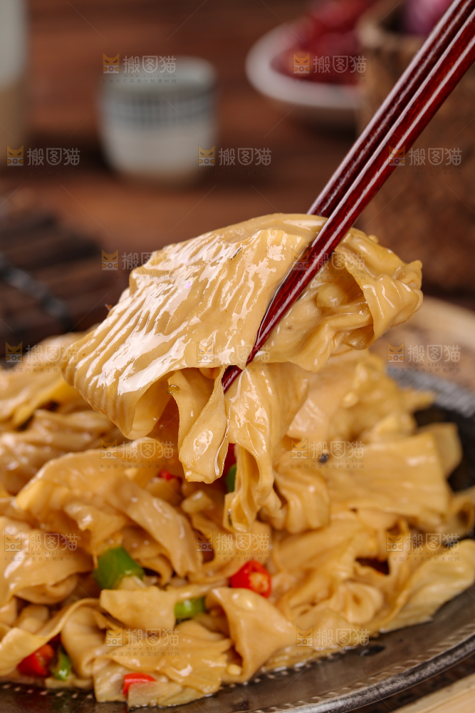 炒豆皮