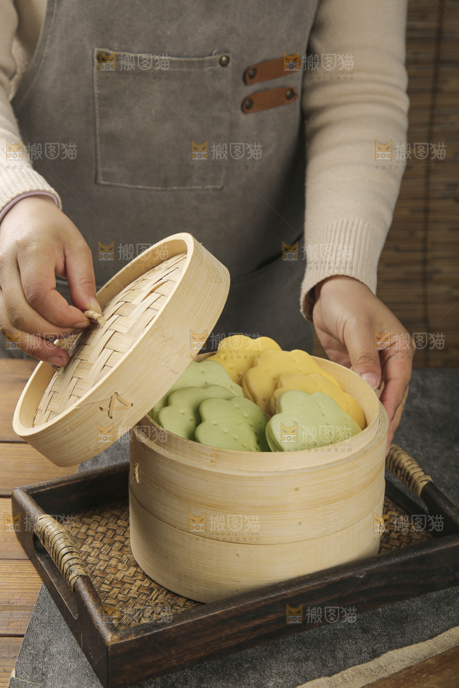 荷叶夹馍