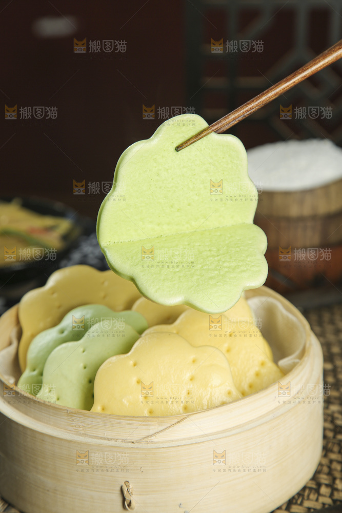 双色荷叶饼