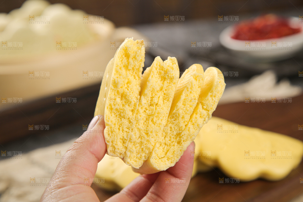 双色荷叶饼