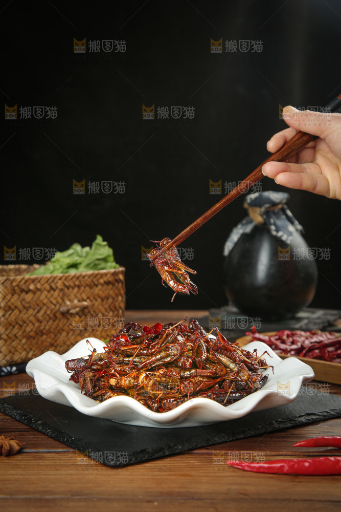 油炸蚂蚱