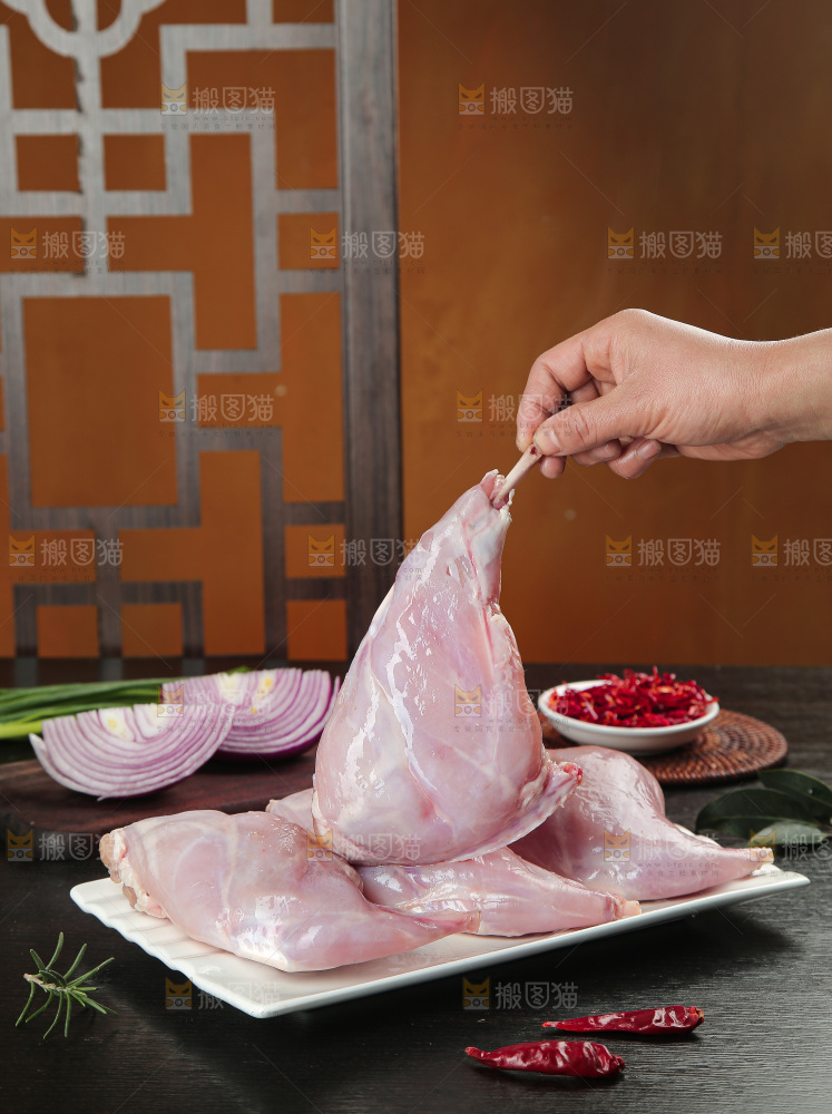 兔后腿