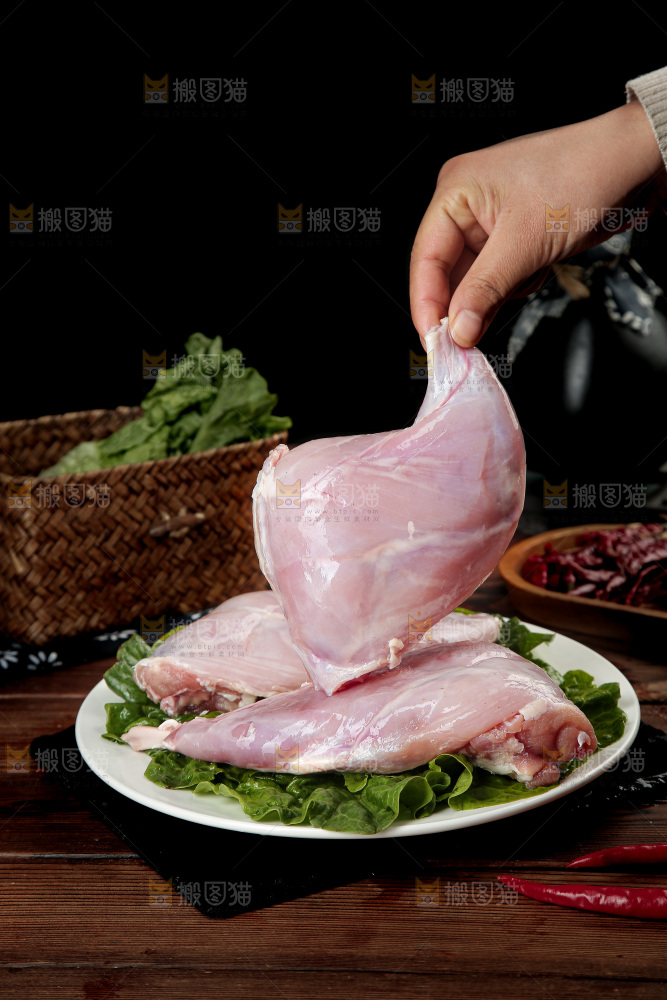 兔后腿