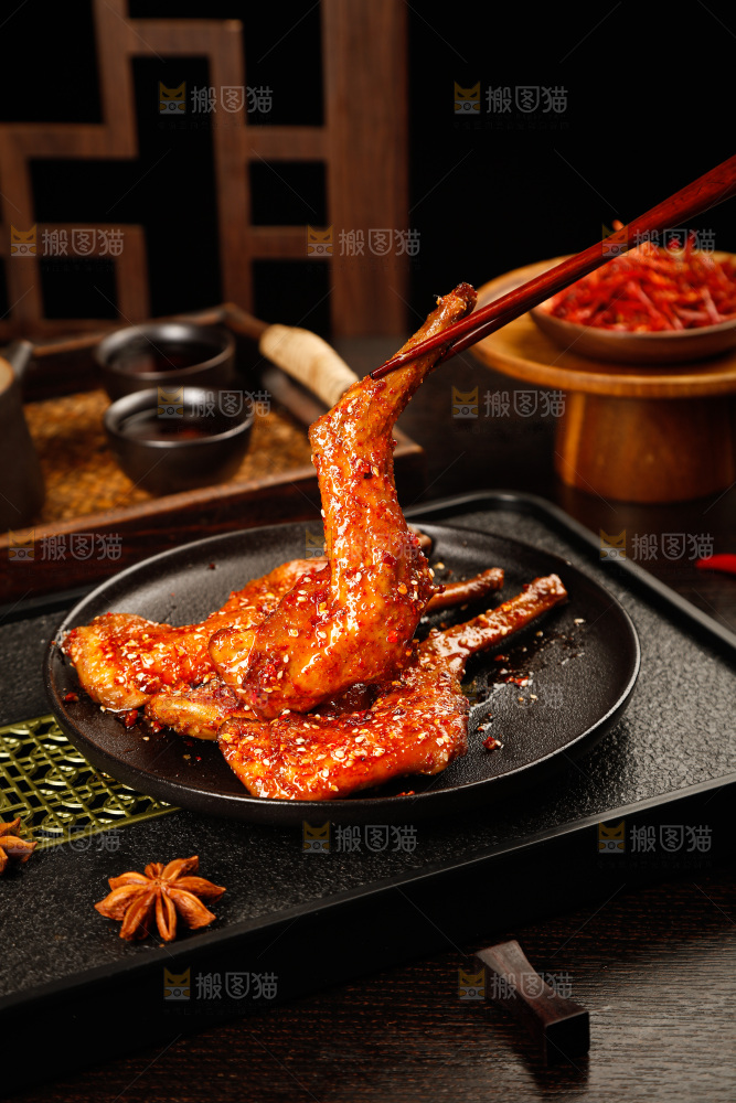 麻辣兔腿