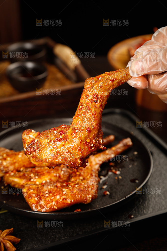 麻辣兔腿