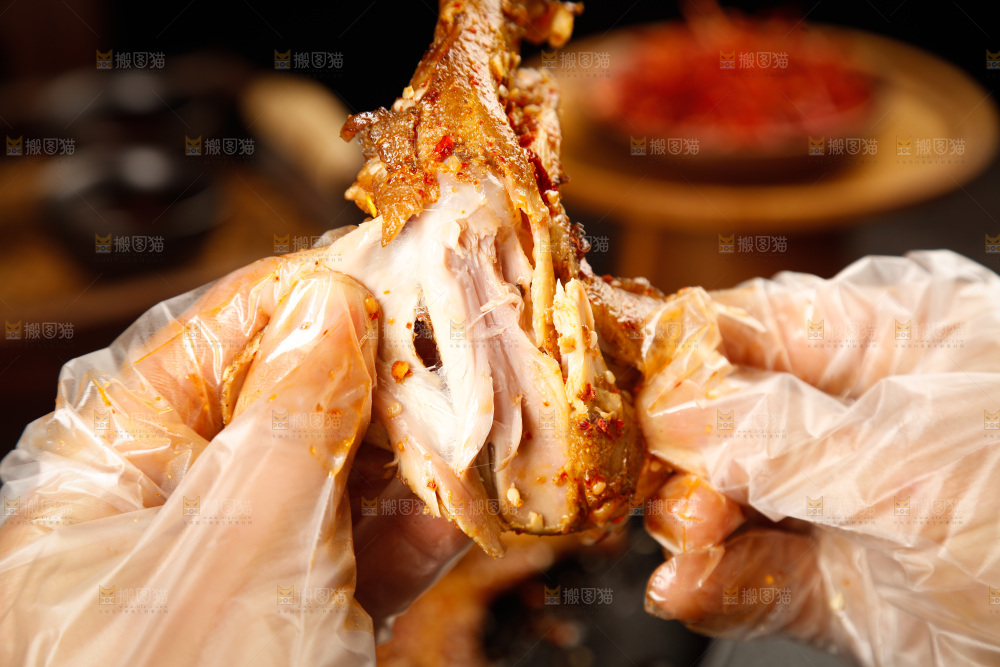 麻辣兔腿