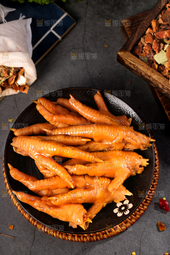卤鸡爪