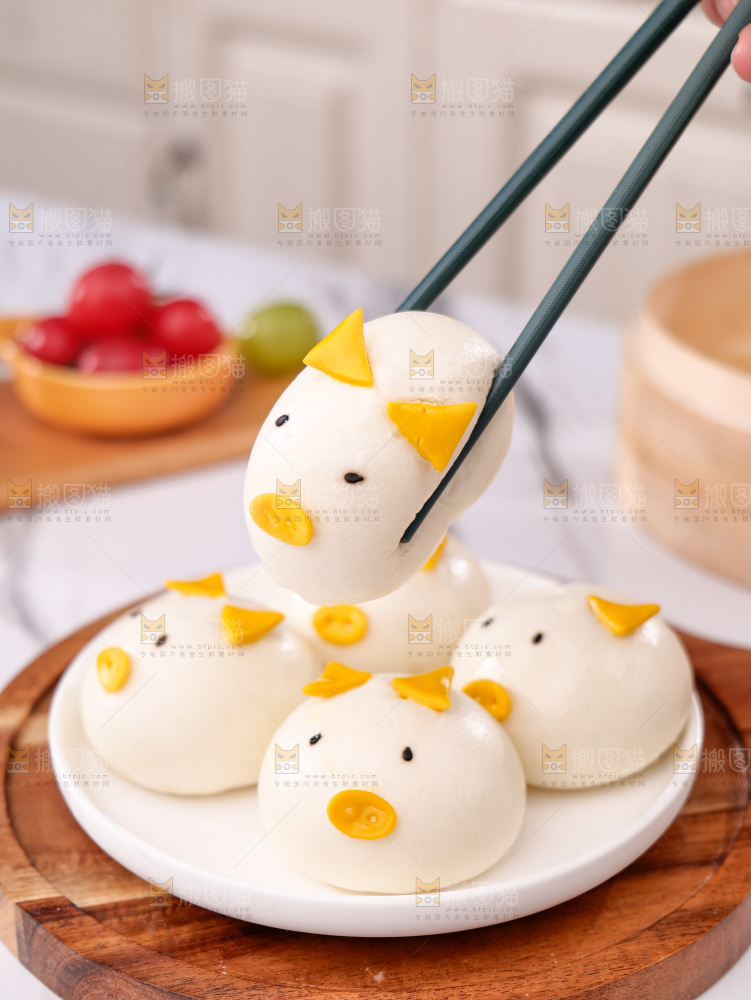 猪猪豆沙包