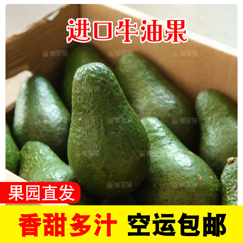 礼盒里装着牛油果