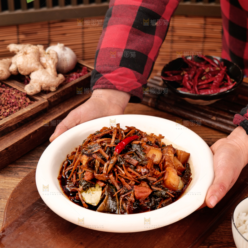 梅干菜炒腊肉