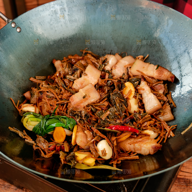 梅干菜炒腊肉