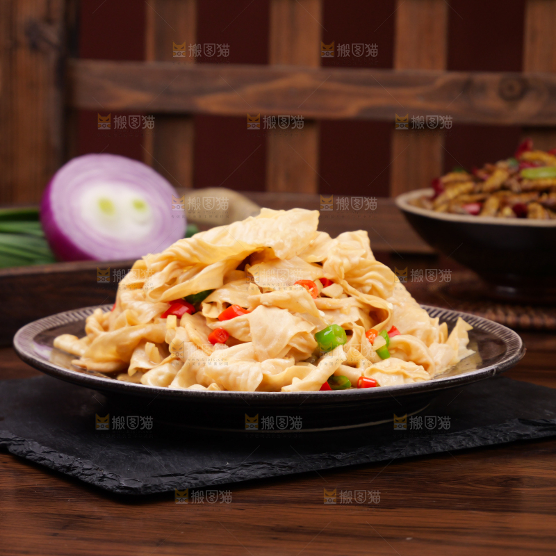 炒豆皮