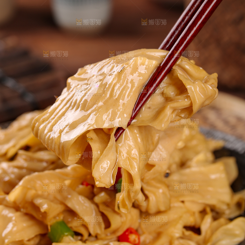 炒豆皮
