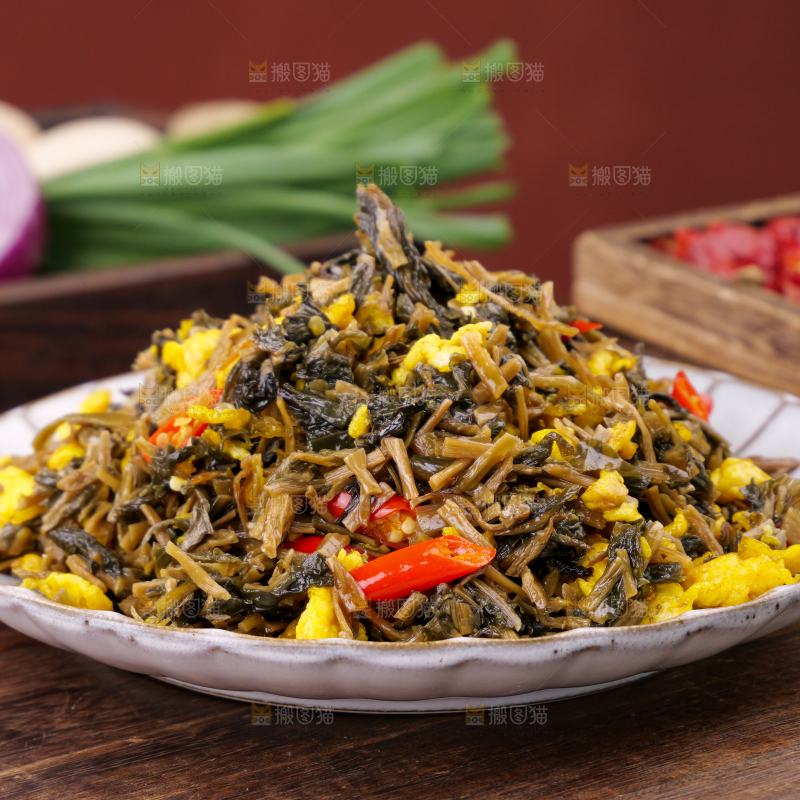 梅干菜炒鸡蛋