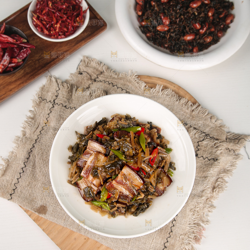 梅干菜炒腊肉