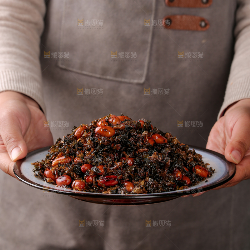 梅干菜炒花生米
