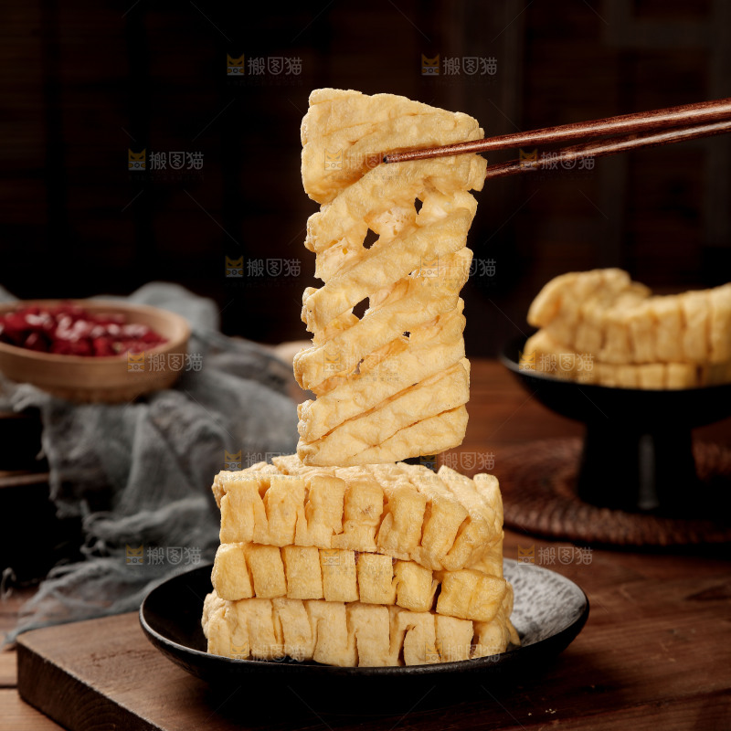 兰花豆腐串